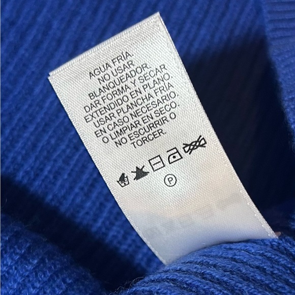 Vineyard Vines Hull Blue Charleston Cashmere Quarter-Zip Sweater - Picture 5 of 5